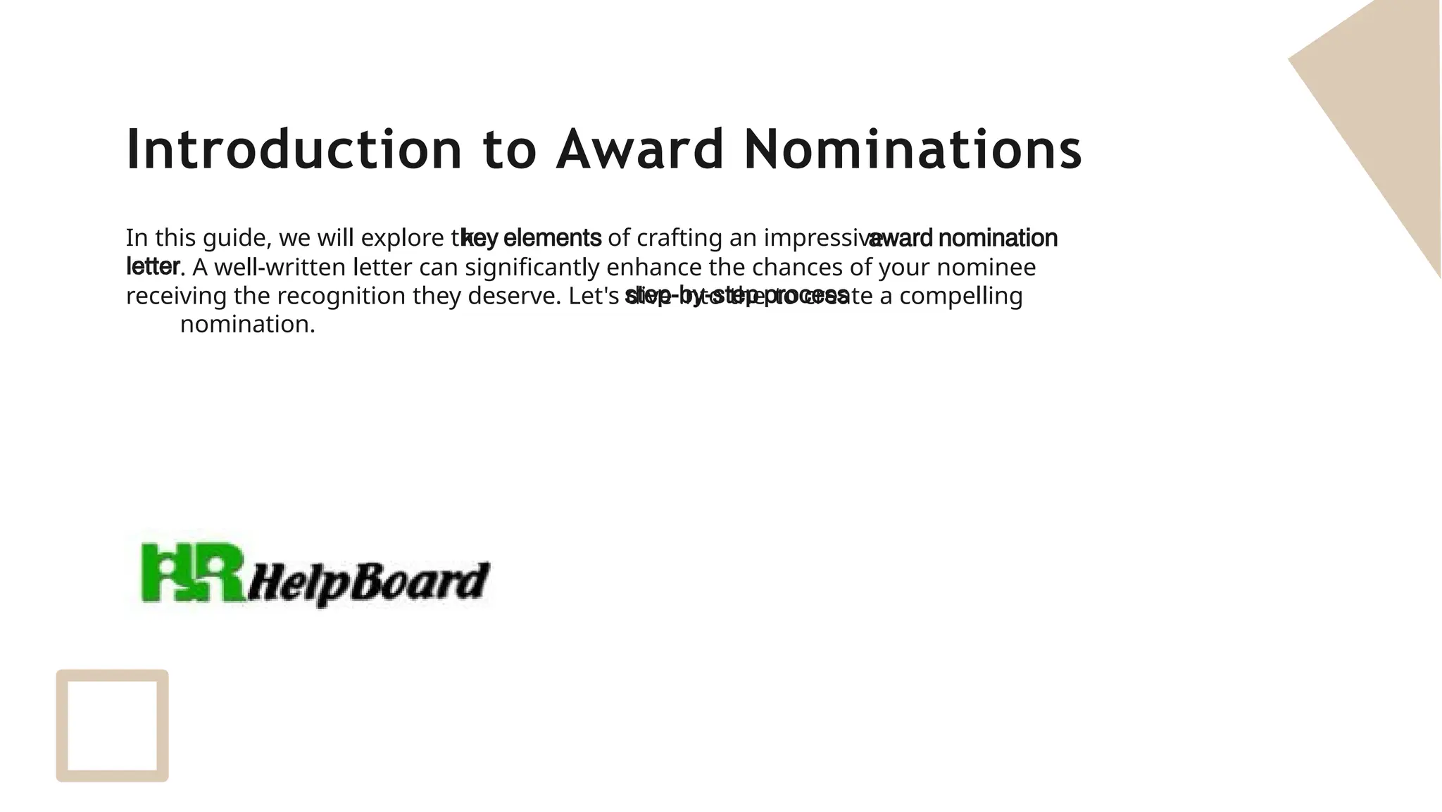 award-nomination-letter-example ,Nomination Letter Example | PPT