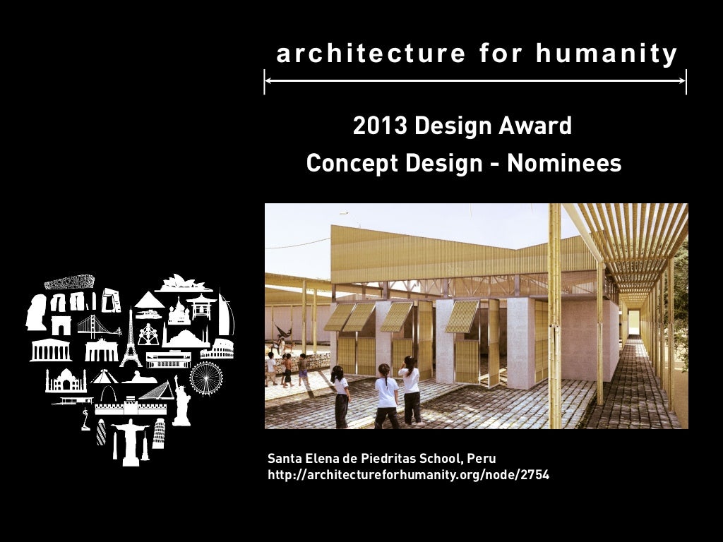 architecture for humanity 2013 Design
