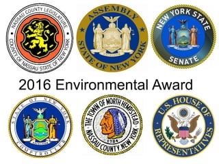 2016 Environmental Award
 