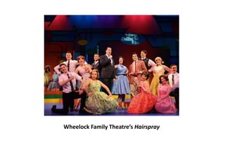 Wheelock Family Theatre’s Hairspray
 