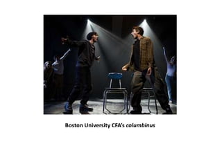 Boston University CFA’s columbinus
 