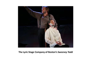 The Lyric Stage Company of Boston’s Sweeney Todd
 