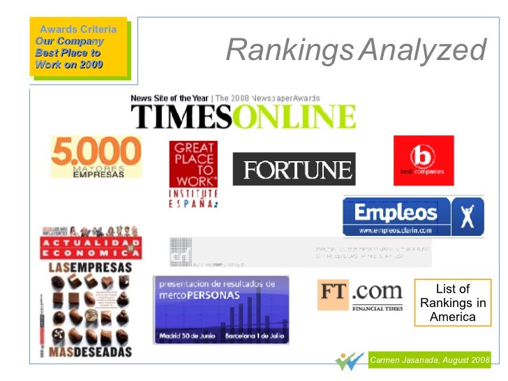 Our Company best place to work