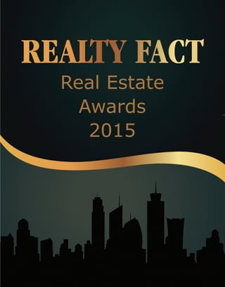 Real Estate
Awards
2015
 