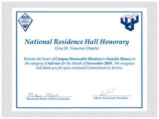 Awards and recognition