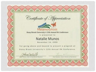 Awards and recognition