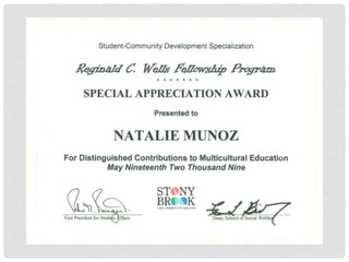 Awards and recognition