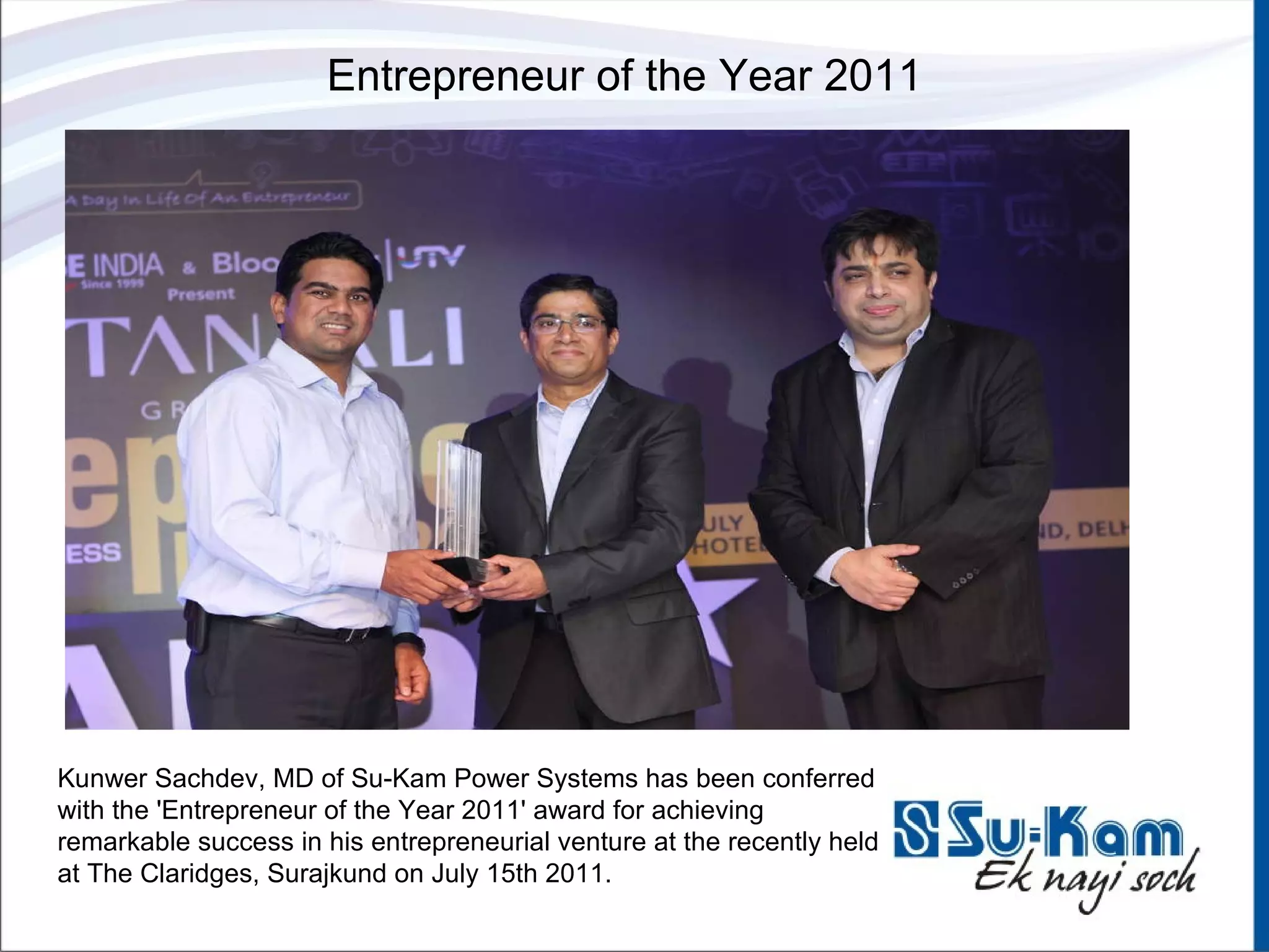 Entrepreneur of the Year 2011