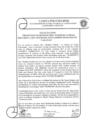 RAJAT SYNERGY | AWARDS AND HOUNOURS