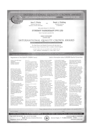 RAJAT SYNERGY | AWARDS AND HOUNOURS