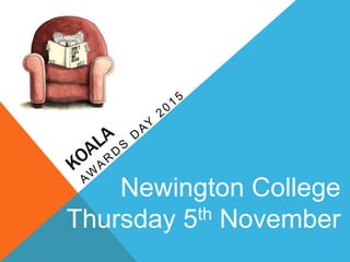 Newington College
Thursday 5th November
 
