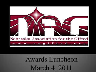 Awards Luncheon March 4, 2011 