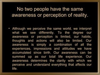 Awareness | PPT