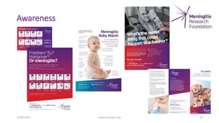 Awareness
25/04/2023 www.meningitis.org 28
 