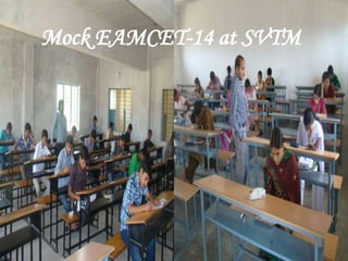 Mock EAMCET-14 at SVTM
 