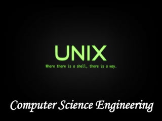 Computer Science Engineering
 