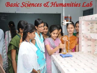 Basic Sciences & Humanities Lab
 