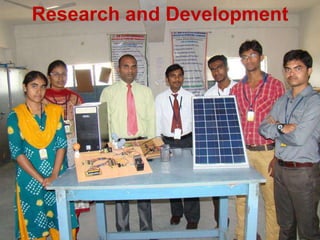 Research and Development
 