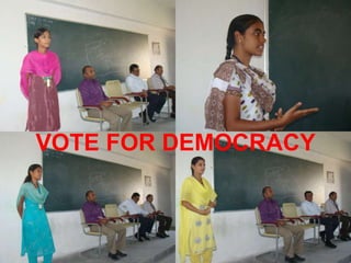 VOTE FOR DEMOCRACY
 