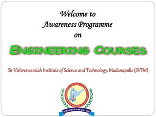 Welcome to
Awareness Programme
on
 