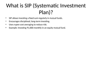 Sip Hypothesis Example Awareness_Among_Investors_SIP_SWP_Project.pptx