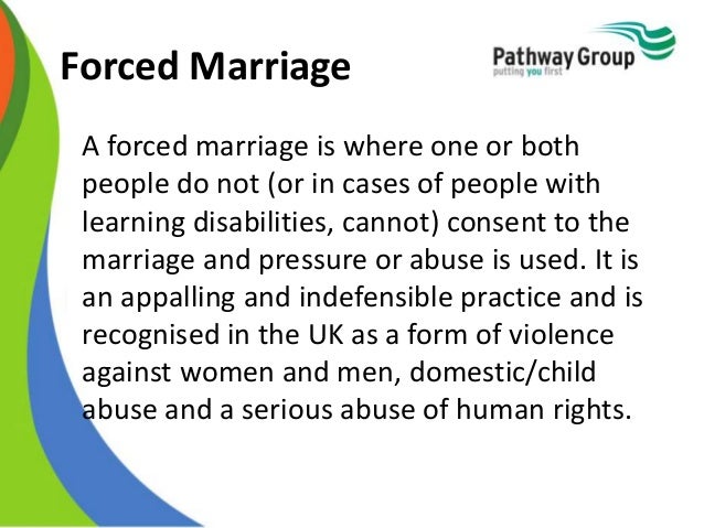 essay about forced marriage
