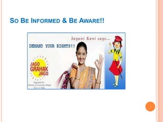 SO BE INFORMED & BE AWARE!!

 