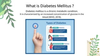 AWARENESS ON DIABETES MELLITUS AND PREVENTION | PPTX