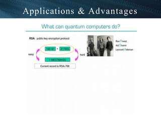 Applications & Advantages
72
 