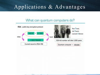 Applications & Advantages
73
 