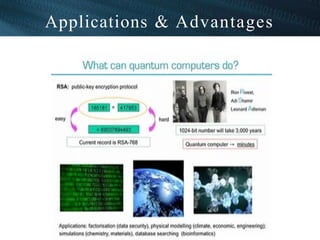 Applications & Advantages
76
 