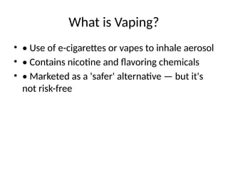 anti smoking school children awareness education | PPTX