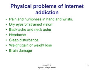 Awareness of Children Internet Addiction 
