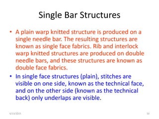 Warp knitting design | PDF