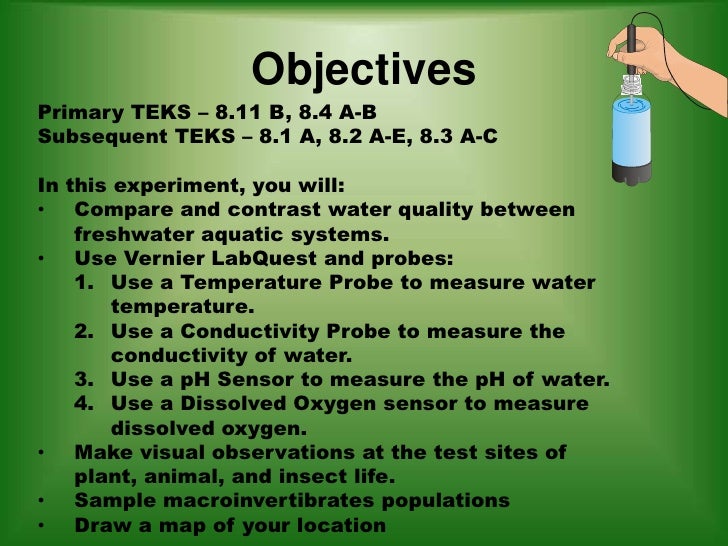 water quality dissertation ideas