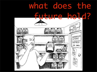 what does the
 future hold?
 