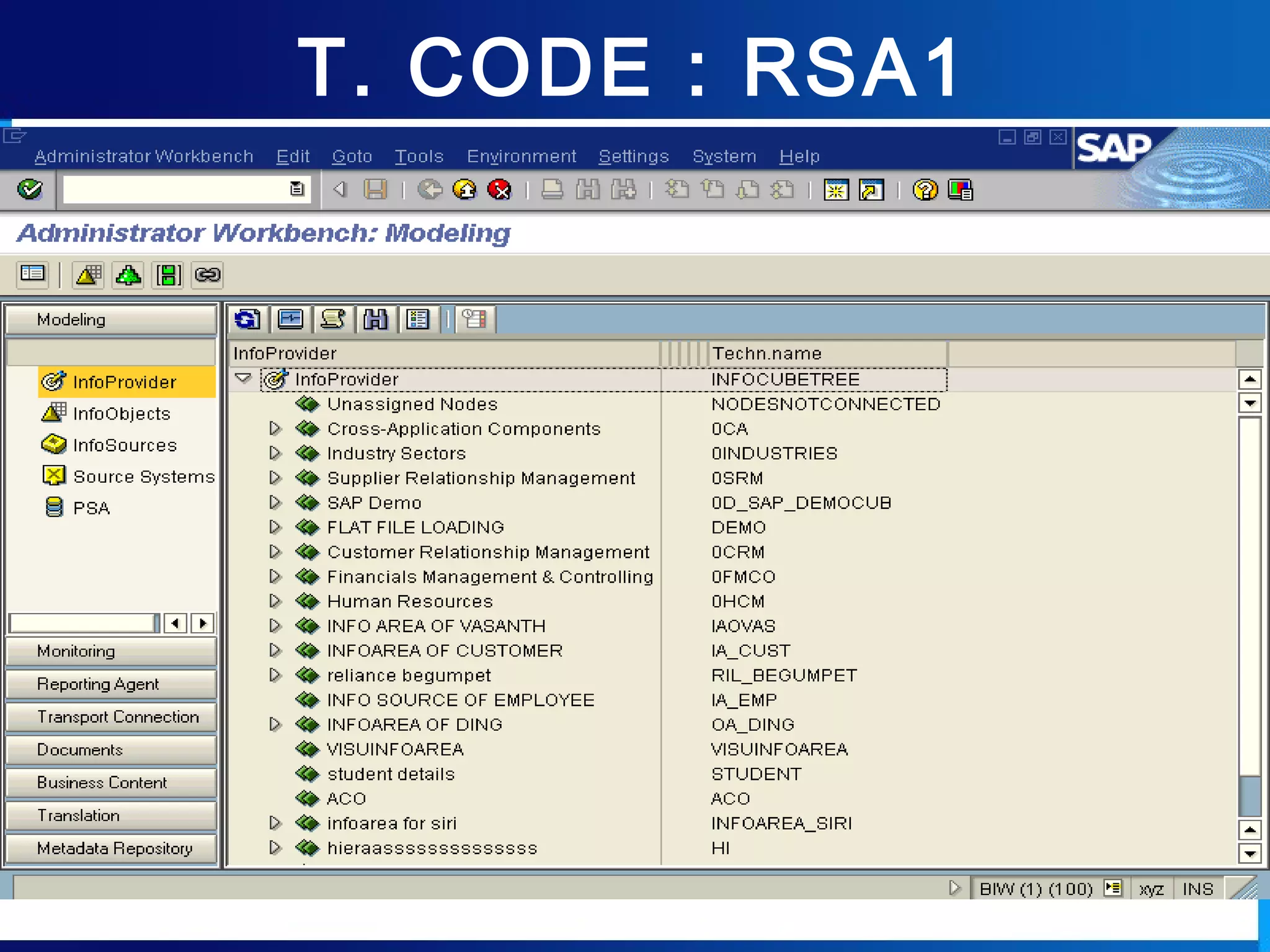 T. CODE : RSA1
 