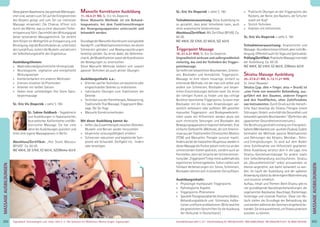 203Anmeldeformular siehe S. 231 · Info/Anmeldung Tel.: BM 05234/870 · WW 02685/80020 · NO 04426/9041610 · AL 08361/925300Tagesablauf, Seminarbeginn und -ende: siehe S. 4 · Alle Seminare mit Meditation, Mantra-Singen, Yogastunden
MASSAGEAUSBILDUNGEN
202
MASSAGEAUSBILDUNGEN
DieseglattenBasaltsteine,dieoptimaleWärmespei-
cher sind, werden zum Teil auf die Energiezentren
des Körpers gelegt und zum Teil zur intensiven
Massage verwendet. Die Chakras öffnen sich
durch die Wärme, was zu einer absoluten Tiefen-
entspannung führt. Das erhöht den Wirkungsgrad
dieser besonderen Massagetechnik. Sie verleiht
dem Körper ein Wohlgefühl an Entspannung und
Beruhigung,regtdieBlutzirkulationan,unterstützt
den Lymphﬂuss, lockert die Muskeln und aktiviert
die Selbstheilungskräfte des Organismus.
Ausbildungsthemen:
» Materialkunde/geschichtliche Hintergründe
» Neurologische, vegetative und energetische
Wirkungsweisen
» Kombinierbarkeit mit anderen Methoden
» Erlernen einzelner Grifftechniken
» Arbeiten mit heißen Steinen
» Geben einer vollständigen Hot Stone Ganz-
körpermassage
SL: Eric Vis Dieperink - siehe S. 190
SL: Sabine Goldbach - Yogalehrerin
und Ausbildungen in Hawaiianischer,
Ayurvedischer,KalifornischerundMe-
dizinischer Massage. Sie hat viele
Jahre bei Ausbildungen assistiert und
leitet eine eigene Massagepraxis in Berlin.
Abschluss/Zertifikat: „Hot Stone Masseur
(BYVG)“. Ca. 60 UE.
MZ 490€, DZ 576€, EZ 663€, S/Z/Womo 423€
Manuelle Korrekturen Ausbildung
11.-16.4.21 NO, SL: Eric Vis Dieperink
Diese Manuelle Methode ist ein Behand-
lungsansatz, bei dem Funktionsstörungen
des Bewegungsapparates untersucht und
behandelt werden.
GrundlagederManuellenKorrekturensindspezielle
Handgriff- und Mobilisationstechniken, bei denen
Schmerzen gelindert und Bewegungsstörungen
beseitigt werden. Du lernst dabei, die Gelenkme-
chanik,dieMuskelfunktionsowiedieKoordination
der Bewegungen zu untersuchen.
Diese Manuelle Methode bedient sich sowohl
passiver Techniken als auch aktiver Übungen.
Ausbildungsinhalte u.a.:
» Erlernen sanfter Techniken um blockierte oder
eingeschränkte Gelenke zu mobilisieren
» individuelle Übungen zum Stabilisieren der
Gelenke
» Techniken aus der Atemtherapie, Rebalancing,
Traditionelle Thai Massage, Triggerpoint Mas-
sage, Oki Do Yoga
» Manuelle Korrekturmethoden
Mit dieser Ausbildung kannst du:
» helfen,dasZusammenspielzwischenGelenken,
Muskeln und Nerven wieder herzustellen
» körperliche Leistungsfähigkeit erhöhen
» Schmerzen reduzieren und begleitende Sym-
ptome wie Schwindel, Steiﬁgkeit etc. lindern
oder beseitigen.
SL: Eric Vis Dieperink - siehe S. 190
Teilnahmevoraussetzung: Diese Ausbildung ist
so gestaltet, dass jeder teilnehmen kann, auch
ohne anatomische Vorkenntnisse.
Abschluss/Zertiﬁkat: Mit Zertiﬁkat (BYVG). Ca.
60 UE.
MZ 490€, DZ 576€, EZ 663€, S/Z 423€
Triggerpoint Massage
16.-21.5.21 WW, SL: Eric Vis Dieperink
Ungewöhnlich wirksam und außergewöhnlich
vielseitig, das sind die Techniken der Trigger-
pointmassage.
Sie helfen bei körperlichen Beschwerden, Schmer-
zen, Blockaden und Immobilität. Triggerpoint-
Massage ist eine relativ neuartige, einfach zu
erlernende Methode, mit der man sich selbst und
andere von Schmerzen, Blockaden und körper-
lichen Einschränkungen befreien kann. Du lernst
die richtigen Punkte zu ﬁnden und das richtige
Berühren bestimmter Triggerpoints. So kann man
Blockaden mit ein bis zwei Anwendungen we-
sentlich verbessern oder auﬂösen. Mit gezielten
manuellen Triggerpoint- und Bindegewebstech-
niken sowie mit Hilfsmitteln werden akute wie
auch chronische Störungen und Blockaden des
Bewegungsapparates erfolgreich behandelt. Eine
einfache (Selbsthilfe-)Methode, die sich Erkennt-
nisse aus der Traditionellen Chinesischen Medizin
(TCM) und Manuellen Therapie zunutze macht.
AndersalsbeiderklassischenAkupressurwerdenin
dieserMassagediePunktejedochnichtnuranden
schmerzenden Stellen gedrückt, sondern auch an
Fernstellen, denn die Ursache der Schmerzentste-
hung (der „Triggerpoint“) liegt meist außerhalb des
eigentlichen Schmerzgebietes. Sofort stellen sich
fühlbare Verbesserungen ein: Stress, Schmerzen,
Blockaden können sich in kürzester Zeit auﬂösen.
Ausbildungsinhalte:
» Physiologie myofaszialer Triggerpoints
» Pathologische Aspekte
» Triggerpoints-Phänomene
» SpezielleTherapieansätzebeiklinischenBildern,
Behandlungsabläufe und -Schemata, Indika-
tionen und Kontraindikationen. (Bitte beachte
diegesetzlichenVorschriftenfürdieAusübung
der Heilkunde in Deutschland.)
» Praktische Übungen an den Triggerpoints des
Rückens, der Beine, des Nackens, der Schulter
sowie am Kopf
» Stretch Techniken
» Arbeiten mit Hilfsmitteln
SL: Eric Vis Dieperink - siehe S. 190
Teilnahmevoraussetzung: Anatomische und
Massage-Grundkenntnissehilfreich,abernichtBe-
dingung.OffenheitauchfürYogaundSpiritualität.
Prüfung/Zertiﬁkat: PraktischeMassageinnerhalb
der Ausbildung. Ca. 60 UE.
MZ 490€, DZ 576€, EZ 663€, Z/Womo 423€
Shiatsu Massage Ausbildung
20.-27.8.21 BM, 5.-12.11.21 WW,
SL: Ismail Wasawari
Shiatsu (jap. shin = Finger, atsu = Druck) ist
„eine Form von manueller Behandlung, aus-
geführt mit den Daumen, anderen Fingern
und den Handﬂächen, ohne Zuhilfenahme
von Instrumenten. Durch Druck auf die mensch-
liche Haut beseitigt die Shiatsu-Therapie innere
Störungen, fördert und erhält die Gesundheit und
behandelt spezielle Beschwerden.“ (Deﬁnition des
japanischen Gesundheitsministeriums.)
Die Berührung geschieht entlang von Energieleit-
bahnen(Meridianen)und–punkten(Tsubos).Zudem
beinhaltet die Methode passive Mobilisationen
und Dehnungen des Körpers, Meridian-, Dehn-
und Energieübungen. Es wird auf dem Boden
ohne Zuhilfenahme von Hilfsmitteln gearbeitet.
Diese Ausbildung versetzt dich in die Lage, eine
Shiatsu-Ganzkörpermassage für andere sowie
eine Selbstbehandlung durchzuführen. Shiatsu
als „Gesundheitsmittel“ selbst anzuwenden ist
ebenso angenehm, wie damit behandelt zu wer-
den. Im Laufe der Ausbildung und der späteren
AnwendungstärkstdudeineeigeneWahrnehmung
und Intuition erheblich.
Aufbau, Inhalt und Themen: Beim Shiatsu gibt es
vier grundlegende Ganzkörperbehandlungen, die
sogenannten Basiskatas: Bauchlage, Rückenlage,
Seitenlage und sitzende Position. Diese vier Ab-
läufe stellen die Grundlage der Behandlung dar
und werden während des Seminars eingehend be-
handelt.Siesindausreichend,umShiatsupraktisch
ausüben zu können.
 