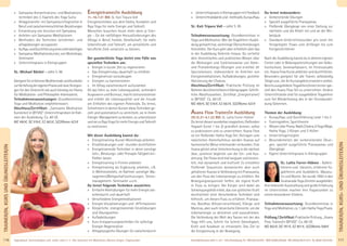 117Anmeldeformular siehe S. 231 · Info/Anmeldung Tel.: BM 05234/870 · WW 02685/80020 · NO 04426/9041610 · AL 08361/925300Tagesablauf, Seminarbeginn und -ende: siehe S. 4 · Alle Seminare mit Meditation, Mantra-Singen, Yogastunden116
TRAINER/IN,KURS-UNDÜBUNGSLEITER/IN
» Samyama-Konzentrations- und Meditations-
techniken des 3. Kapitels des Yoga Sutra
» Alltagstransfer: mit Samyama erfolgreicher in
BerufundzwischenmenschlichenBeziehungen
» Entwicklung von Intuition mit Samyama
» Anleiten von Samyama-Meditationen
» Methoden, die Techniken teilnehmer- und
alltagsbezogen anzupassen
» AufbauundDurchführungeinesmehrwöchigen
» Samyama-Meditationskurses,vonWorkshops,
Seminaren
» Unterrichtspraxis in Kleingruppen
SL: Michael Büchel - siehe S. 96
GeeignetfürerfahreneMeditierendeundKursleiter
zurVertiefungdereigenenPraxisundneueAnregun-
gen für den Unterricht wie auch Einstieg ins Thema
für Meditations- und Philosophie-Interessierte.
Teilnahmevoraussetzungen: Grundkenntnisse
Yoga und Meditation empfehlenswert.
Abschluss/Zertiﬁkat: „Samyama Meditation
Kursleiter/ in (BYVG)“. Unterrichtsproben im Rah-
men der Ausbildung. Ca. 60 UE.
MZ 490€, DZ 576€, EZ 663€, S/Z/Womo 423€
Energietrainer/in Ausbildung
11.-16.7.21 BM, SL: Kati Tripura Voß
Energietechniken aus dem Hatha, Kundalini und
Raja Yoga für mehr Energie und Tatkraft.
Menschen brauchen heute mehr denn je Ener-
gie – für die vielfältigen Herausforderungen des
Alltags in Beruf, Familie, Gesellschaft; für mehr
Lebensfreude und Tatkraft, um persönliche und
beruﬂiche Ziele umsetzen zu können.
Der ganzheitliche Yoga bietet eine Fülle von
speziellen Techniken um:
» Energie in kurzer Zeit zu regenerieren
» Das Energieniveau dauerhaft zu erhöhen
» Energieverlust vorzubeugen
» Energien zu harmonisieren
» Im Alltag zwischendurch aufzutanken
All das führt zu mehr Lebensqualität, verhindert
Auspowern und Burnout, macht stressresistenter
und erhöht die Lebensqualität und die Freude
am Entfalten des eigenen Potenzials. Du lernst,
Teilnehmern in deinen Kursen diese Techniken ge-
zielt und systematisch zu vermitteln, sie in ihrem
Energie-Managementzuberaten,zuunterstützen
und sie zu Raja Yoga für mehr Energie und Tatkraft
zu motivieren.
Mit dieser Ausbildung kannst du:
» Energietraining-Kurse/-Workshops anbieten
» Einzelberatungen und –stunden durchführen
» Energetisierende Techniken in deine sonstige
Lehr-, Beratungs- oder Therapie-Tätigkeit ein-
ﬂießen lassen
» Energietraining in Firmen anbieten
» Energietraining als Ergänzung anbieten, z.B.
in Wellnesshotels, im Rahmen sonstiger Ma-
nagement/Belegschaftsschulungen, Stress-
management- Seminaren u.v.m.
Du lernst folgende Techniken anzuleiten:
» Einfache Atemübungen für mehr Energie zwi-
schendurch und dauerhaft
» Verschiedene Energiemeditationen
» Energie-Visualisierungen und -Afﬁrmationen
» Körperliche, energetisierende Einzelübungen
und Übungsreihen
» Auﬂadeübungen
» Kurz-Entspannungstechniken für sofortige
Energie-Regeneration
» Alltagstaugliche Übungen für zwischendurch
» UnterrichtspraxisinKleingruppenmitFeedback
» Unterrichtsdidaktikund-methodik,Kursaufbau
SL: Kati Tripura Voß - siehe S. 95
Teilnahmevoraussetzung: Grundkenntnisse in
Yoga und Meditation. Wer die Yogalehrer-Ausbil-
dung gemacht hat, wird einige Überschneidungen
feststellen. Der Kurs geht aber erheblich über das
in der Ausbildung Gelernte hinaus. Du vertiefst
dein theoretisches und praktisches Wissen über
die Wirkungen und Funktionsweise von Atem-
und Pranalenkungs-Übungen und erwirbst dir
Spezialwissen, insbesondere im Anleiten von
Energiemeditationen, Auﬂadeübungen, gezielter
Aktivierung der Chakras.
Abschluss/Zertiﬁkat: Praktische Prüfung im
RahmendesUnterrichtensinKleingruppen.Schrift-
liche Abschlussarbeit. Zertiﬁkat „Energietrainer/
in (BYVG)“. Ca. 60 UE.
MZ 490€, DZ 576€, EZ 663€, S/Z/Womo 423€
Asana Flow Trainer/in Ausbildung
29.12.21-5.1.22 BM, SL: Lalita Furrer-Hübner
Dulernstdiesenwunderbarmagischen,ﬂießenden
Yogastil (Level 1 bis 3) gründlich kennen, selbst
zu praktizieren und zu unterrichten. Asana Flow
ist ein ﬂießender Hatha Yoga Stil. Getragen vom
natürlichen Atemrhythmus werden Asanas auf
harmonische Weise miteinander verbunden. Eine
Asana gleitet ohne Unterbrechung in die nächste
über, synchron begleitet von der Ein- und Aus-
atmung. Die Flows sind mal langsam und besinn-
lich, mal dynamisch und kraftvoll. Es entstehen
fließende Sequenzen dynamischer aber auch
gehaltener Asanas in Verbindung mit Pranayama,
um den Fluss der Lebensenergie zu erhöhen. Die
Bewegungssequenzen helfen, die eigene Kraft
in Fluss zu bringen. Der Körper wird dabei als
Schwingungsfeld erlebt, das von göttlicher Kraft
durchströmt wird. Verschiedene Techniken sind
hilfreich, um diesen Fluss zu erfahren: Pranaya-
ma, Bandhas (Körperverschlüsse), Klänge und
Mantras, aber auch tänzerische Elemente, um die
Lebensenergie zu aktivieren und auszudrücken.
Die Verbindung der Welt des Tanzes mit der des
Yoga hilft uns, Schritt für Schritt Gelenkigkeit,
Kraft und Ausdauer zu entwickeln. Das Ziel ist
die Entspannung in der Bewegung.
Du lernst insbesondere:
» Vorbereitende Übungen
» Speziell ausgeführte Pranayamas
» Fließende Übergänge von einer Stellung zur
nächsten und die Arbeit mit und an der Wir-
belsäule
» Standard-Unterrichtsstunden pro Level mit
festgelegten Flows vom Anfänger bis zum
Fortgeschrittenen
Nach der Ausbildung kannst du in deinem eigenen
Center oder in Bildungseinrichtungen wie Volks-
hochschule, Seminarhäusern, im Fitnessstudio
etc. Asana Flow Kurse anbieten und durchführen.
Besonders geeignet für alle Trainer, selbständig
Tätige usw., die ihr Kursangebot erweitern wollen.
Bereits ausgebildete Yogalehrer/innen lernen spe-
ziell den Asana Flow Stil zu unterrichten. Andere
Unterrichtsteile sind für ausgebildete Yogalehrer
zum Teil Wiederholung des in der Grundausbil-
dung Gelernten.
Themen der Ausbildung:
» Kursaufbau und Durchführung Level 1 bis 3
» Trainingslehre, Sporttheorie
» WissenüberPrana,NadisChakra,6YogaWege,
Hatha Yoga, 3 Körper und 5 Hüllen
» Unterrichtsprinzipien
» Besonderheiten der vorbereitenden Übun-
gen, speziell ausgeführte Pranayamas und
Übergänge
» Eigene Unterrichtspraxis in Kleingruppen
SL: Lalita Furrer-Hübner - Ballett-
lehrerin und -tänzerin, erfahrene Yo-
galehrerin und Ausbilderin, Masseu-
rin und Mutter. Sie wurde 1992 in den
Sivananada Yoga Zentren ausgebildet.
Ihre liebevolle Ausstrahlung und große Erfahrung
im Unterrichten machen ihre Yogastunden zu
einem besonderen Erlebnis.
Teilnahmevoraussetzung: Grundkenntnisse in
YogaundMeditation,ca.1JahrHathaYogaPraxis.
Prüfung / Zertiﬁkat:Praktische Prüfung. „Asana
Flow Trainer/in (BYVG)“. Ca. 80 UE.
MZ 662€, DZ 781€, EZ 901€, S/Z/Womo 568€
TRAINER/IN,KURSUNDÜBUNGSLEITER/IN
 