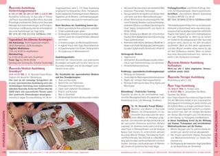 177Anmeldeformular siehe S. 231 · Info/Anmeldung Tel.: BM 05234/870 · WW 02685/80020 · NO 04426/9041610 · AL 08361/925300Tagesablauf, Seminarbeginn und -ende: siehe S. 4 · Alle Seminare mit Meditation, Mantra-Singen, Yogastunden
AYURVEDAAUSBILDUNGEN
176
AYURVEDAAUSBILDUNGEN
Ayurveda Ausbildung
Vorbereitungsseminare
8.-10.1.21 BM, 26.-28.3.21 BM, 3.-5.9.21 BM
Gründliche Einführung ins Ayurveda in Theorie
und Praxis: Ayurveda Gesundheitslehre, Ayurveda
PhysiologieundAnatomie,Dosha-Lehre,Ayurveda
Massage,AyurvedaAnwendungenundTherapien.
Information und Beratung über die verschiedenen
Ayurveda Ausbildungen bei Yoga Vidya.
MZ 147€, DZ 179€, EZ 215€, S/Z/Womo 119€
Tagesablauf, An-/Abreise, Kursbeginn:
Am Anreisetag: 16:30 Yogastunde möglich,
18:00 Abendessen, 20:00 Kursbeginn
Tägliche Meditation:
7:00 und 20:00 ist verpﬂichtend
Abendvortrag:
ca. 21:00-22:00, alternativ Studienzeit
Freier Tag: (ca. 09:00-20:00):
Samstag oder Sonntag (So. teilweise Studientag)
Ayurveda Medizin Ausbildung
Grundkurs*
27.6.-4.7.21 BM, SL: Dr. Devendra Prasad Mishra
Englisch mit deutscher Übersetzung
Hier hast du die einmalige Gelegenheit, dir
in einer systematischen Ausbildung unter der
fachkundigen Anleitung eines traditionellen
indischen Ayurveda-Arztes das Wissen über die
5000 Jahre alte ayurvedische Theorie sowie
über praktische Anwendungen anzueignen.
Intensive 9-tägige Grundausbildung mit Vertie-
fungsmöglichkeit siehe S. 177. Diese Ausbildung
ist geeignet für Heilpraktiker, Ärzte, Therapeuten,
Ernährungsberater,Krankengymnasten,Masseure,
Yogalehrer,umihrWissens-undAnwendungsspek-
trumzuerweitern,aberauchfürinteressierteLaien.
Nach Abschluss der Ausbildung kannst du:
» Kleine ayurvedische Konsultationen anbieten
» Ernährungsberatungen geben
» Vorbeugende,hilfreicheundverjüngendeMaß-
nahmen sowie den entsprechenden Lebensstil
vermitteln
» In Einzelsitzungen, als Workshops/Seminare
» In eigener Praxis oder Yoga-/Ayurvedaschule
» In Zusammenarbeit mit Ärzten, Heilpraktikern
» Als Ergänzung im Wellnessbereich
Ausbildungsinhalte:
Vermittelt die theoretischen und praktischen
Grundlagen und eignet sich für dich, wenn du ins
Ayurveda einsteigen und die Grundlagen syste-
matisch lernen willst.
Die Geschichte der ayurvedischen Medizin
und ihre Grundprinzipien:
» Veda und Ayurveda
» Geschichte und Traditionen
» Philosophischer Hintergrund
» Leben nach vedischen Grundsätzen
» Prakriti und Purusha
» Was ist Ayurveda?
» Die derzeitige Situation des Ayurveda in Indien
» DieZukunftdesAyurvedainderwestlichenWelt
» Anatomie, Physiologie, Pathologie
» DasayurvedischeVerständnisvonKörper,Geist
und Seele und deren Wechselbeziehungen
» Körper: Bestimmung von physiologischen Fak-
toren(Tridosha),GewebenundAusscheidungs-
produkten (Dhatus und Malas), das biologische
Feuer (Agni), Schlackenstoffe und Toxine im
Körper (Ama)
» Geist: Antarkarana (Modell der menschlichen
Psyche),Dhriti(Gedächtnis),Smriti(Erinnerung),
Prana (Lebensenergie)
» KosmischeSeele:Karma,Samskaras,Modellder3
Körperund5Hüllen(Koshas),dasChakrensystem,
Kundalini (Lebenskraft), Konstitution (Prakriti)
Vorbeugende Medizin:
» Tagesroutine
» Jahreszeiten-Routine/Anpassung des Lebens-
stils je nach Konstitutionstyp und Jahreszeit
» Persönlichkeitsentwicklung
Ernährung – ayurvedisches Ernährungskonzept:
» Wirkung von Gewürzen
» Unverträgliche Nahrungsmittelkombinationen
» Regeln der richtigen Nahrungsaufnahme
» Richtige Ernährung für Vata, Pitta, Kapha und
Mischtypen
Behandlung – Praktisches Training:
Praxisteil, an dem du die verschiedenen tradi-
tionellen Massagetechniken (Purvakarma) in der
Anwendung lernst, z.B. Abhyanga, Sirodhara.
SL: Dr. Devendra Prasad Mishra –
Bachelor und Master in Ayurveda
Medizin, mit Schwerpunkten im tra-
ditionellen Ayurveda sowie der west-
lichen Medizin. Im Himalaya aufge-
wachsen, ist er besonders der Naturheilkunde und
der spirituellen Dimension ärztlichen Wirkens
zugeneigt. Dr. Devendra leitete zuletzt eine Ayur-
veda Praxis in Rishikesh/Indien und die Kewalya
Nature Care Society. Er unterrichtete weltweit
Ayurveda, Marma Therapie, Panchakarma Kuren
und Phytotherapie. Seit 2020 lebt er in Bad Mein-
berg, gibt Vorträge und Konsultationen und leitet
Studien, Seminare und Ausbildungen im Rahmen
des Centers of Excellence Ayurveda Vegan.
Prüfung/Zertiﬁkat: schriftliche Prüfung, feier-
liche Zertiﬁkatsübergabe, Abschlusszeremonie.
Zertiﬁkat: „Ayurvedische Medizin Ausbildung
Grundkurs (BYVG)“. Ca. 80 UE.
MZ 730€, DZ 849€, EZ 971€, S/Z/Womo 636€
*DieAusbildungberechtigtnichtzurAusübungder
Heilkunde in Deutschland, wenn man diese Zulas-
sungdurchdiezuständigenstaatlichenrechtlichen
Organe nicht besitzt, also nicht niedergelassener
Arzt oder Heilpraktiker ist. Wenn du dir einfach
ein fundiertes Grundlagenwissen über Ayurveda
aneignen willst, kannst du mit dem Grundkurs
abschließen. Wenn du dich weiter spezialisieren
und dein Wissen vertiefen willst, kannst du das
mit dem Aufbaukurs machen. Wenn du bereits
Ayurveda Gesundheitsberater bist, kannst du
direkt in den Aufbaukurs einsteigen:
Ayurveda Medizin Ausbildung
Aufbaukurs
Wird nur alle 2 Jahre angeboten. Voraus-
sichtlich wieder 2022.
Ayurveda Therapie Ausbildung
Beschreibung siehe S. 224
Ayur Yoga Ausbildung
13.-18.6.21 WW, SL: Hridaya Loosli
5.-10.9.21 BM, SL: Janavallabha Das Wloka,
Damodari Dasi Wloka
Ayur-Yoga integriert Ayurveda und Yoga mit dem
Ziel, den Menschen wieder in sein ursprüngliches
Gleichgewicht im Einklang mit seiner inneren und
der äußeren Natur zu bringen und diesen harmo-
nischen Zustand dauerhaft aufrecht zu erhalten.
Das erreicht man über ein richtiges Verständnis
der Doshas (Bio-Energien) und ihre Beziehung
zu den Asanas, zu Pranayama und Meditation.
In dieser Ausbildung lernst du die Wirkung
von Asanas, Pranayamas und verschiedener
Meditationsformen auf die Doshas:
» Welche Übungen sind für welches Dosha be-
sonders gut, welche sind wie abzuwandeln
» Den Einsatz speziﬁscher Asanas, Pranayama
und Meditationstechniken zur Dosha-Har-
monisierung
» DieAnpassungderklassischenYogaVidyaReihe
an die Bedürfnisse der Teilnehmer
 