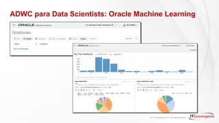 © IT Convergence 2018 • All rights reserved
ADWC para Data Scientists: Oracle Machine Learning
 