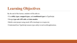 Mastering Advanced TypeScript: Utility, Mapped, and Conditional Types ...