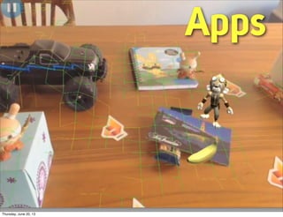 Apps
Thursday, June 20, 13