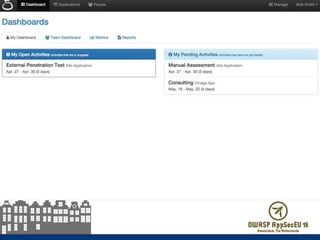 Building an AppSec Pipeline: Keeping your program, and your life, sane