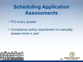 Building an AppSec Pipeline: Keeping your program, and your life, sane