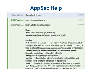 Building an AppSec Pipeline: Keeping your program, and your life, sane