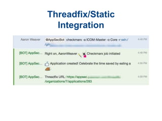 Building an AppSec Pipeline: Keeping your program, and your life, sane