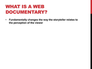 A web documentary survival kit the essentials slideshow for slideshare ...