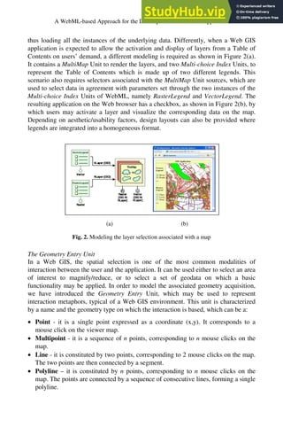 A WebML-Based Approach For The Development Of Web GIS Applications | PDF