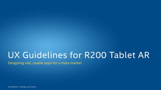 Augmented Reality with the Intel® RealSense™ SDK and R200 Camera | PDF